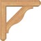 Ekena Millwork Funston Craftsman Smooth Bracket w/ Offset Brace, Western Red Cedar, 5 1/2"W x 24"D x 24"H BKT0604X24X24FST04SWR - alternate 4
